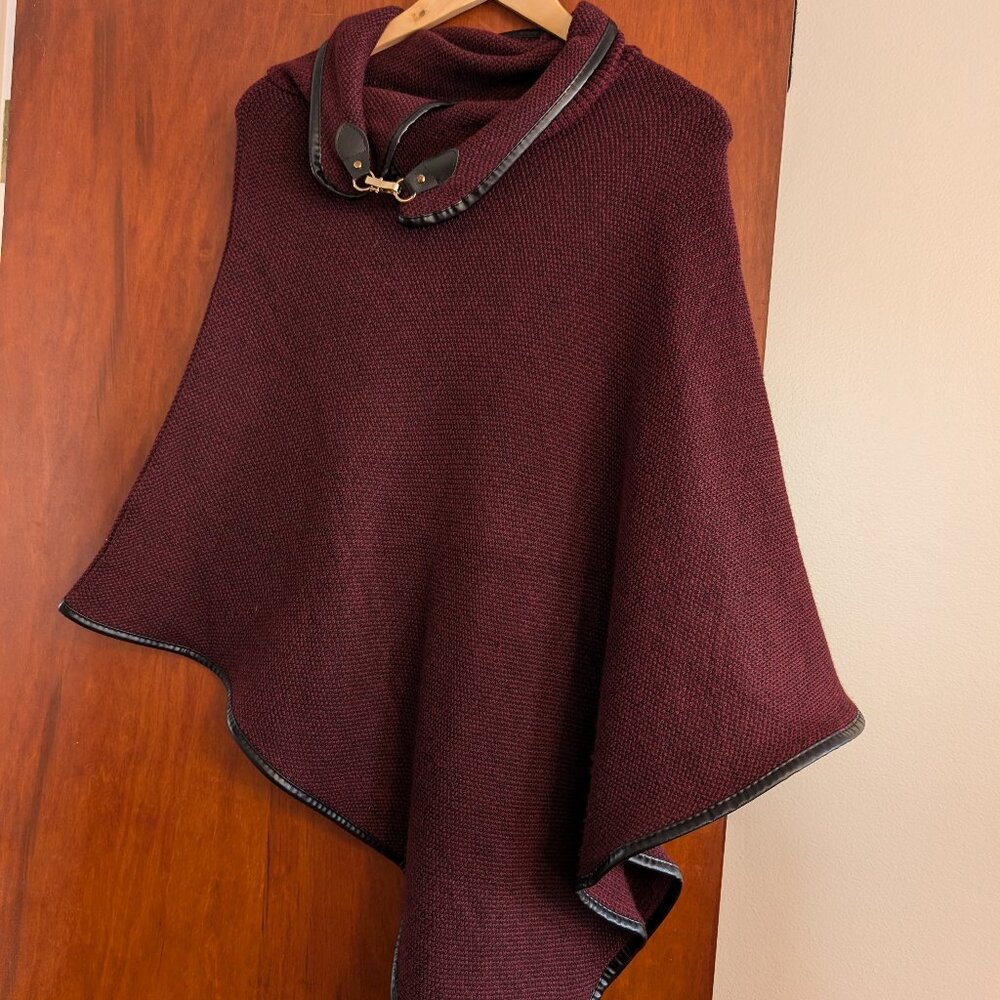 Red poncho